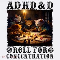 Cats Rpg Gamer Roll For Concentration Funny Quote Apparel Women's Tank Top thumb 5