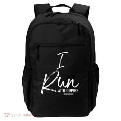 Christian Running Gift For Runners I Run With Purpose Backpack