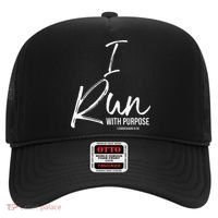 Christian Running Gift For Runners I Run With Purpose Hat thumb 0