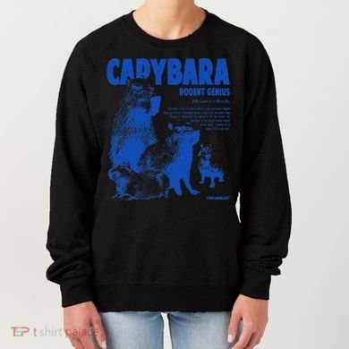 Capybara Rodent Genius Women's Sweatshirt