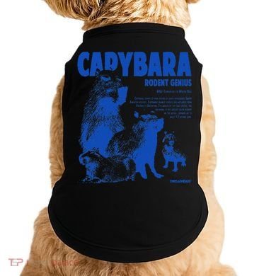Capybara Rodent Genius Doggie Tank