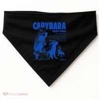 Capybara Rodent Genius USA-Made Doggie Bandana thumb 0