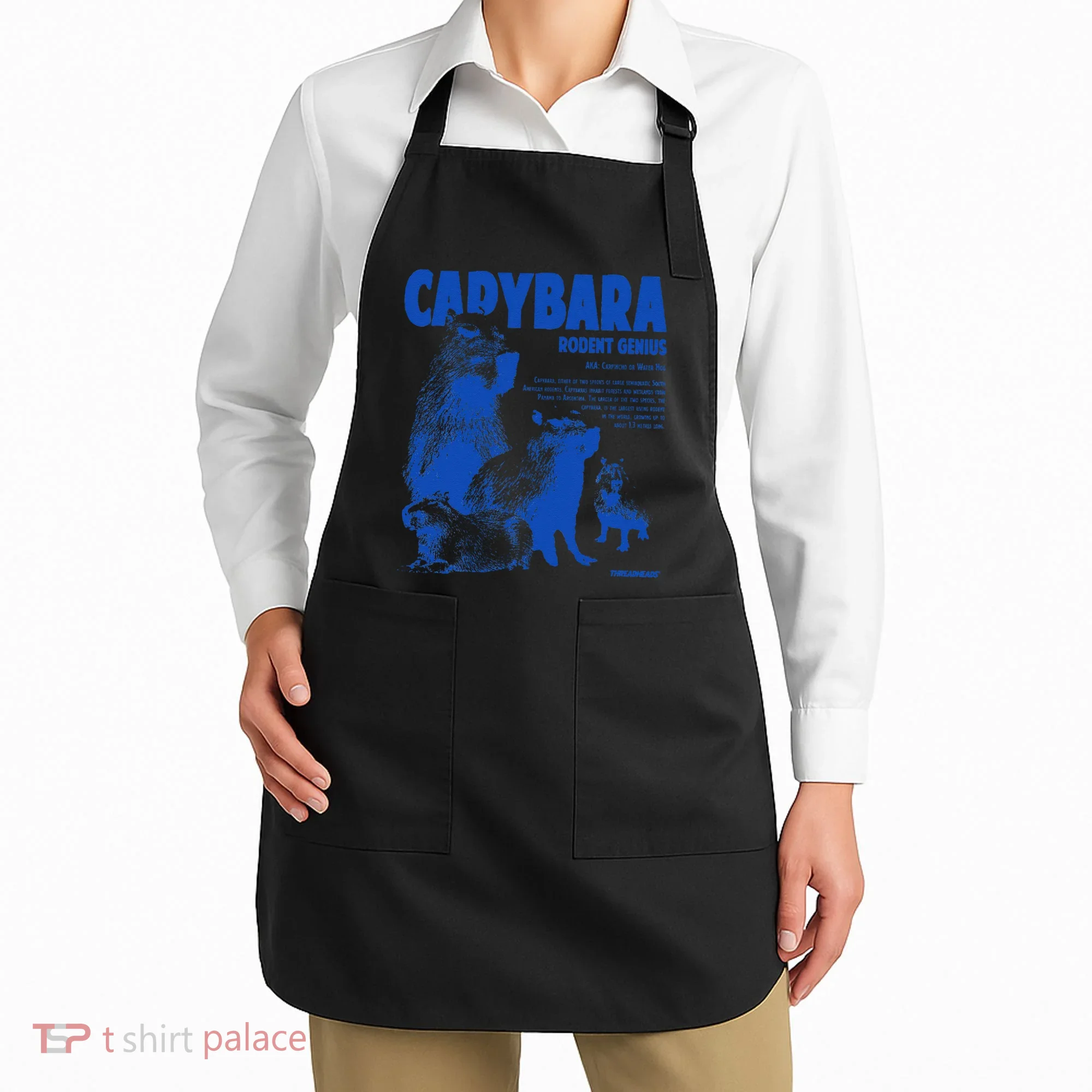 Capybara Rodent Genius Apron