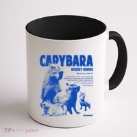 Capybara Rodent Genius Coffee Mug thumb 1