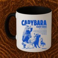 Capybara Rodent Genius Coffee Mug thumb 2