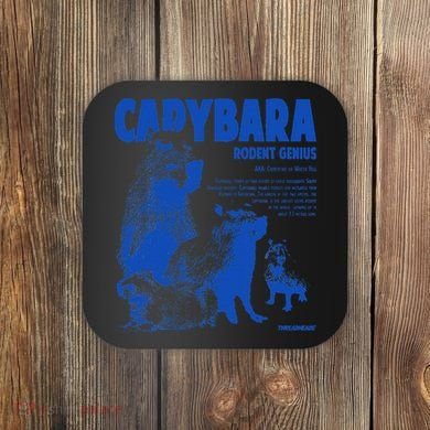 Capybara Rodent Genius Coaster
