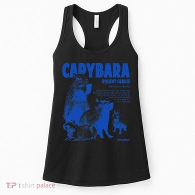 Capybara Rodent Genius Women's Tank Top