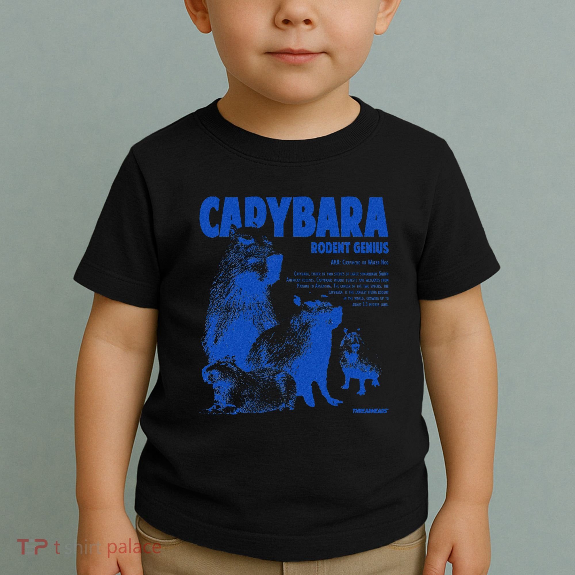 Capybara Rodent Genius Toddler T-Shirt
