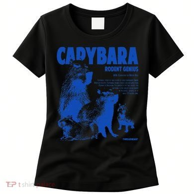 Capybara Rodent Genius Women's T-Shirt