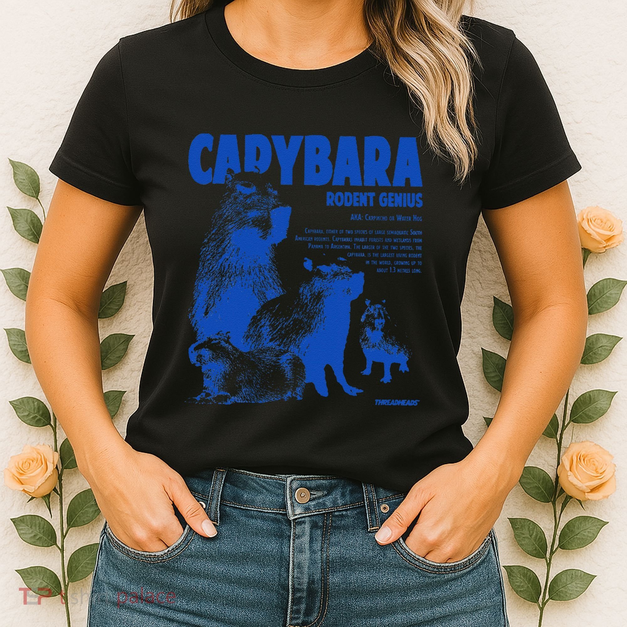 Capybara Rodent Genius Women's T-Shirt