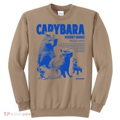 Capybara Rodent Genius Sweatshirt