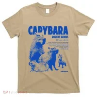 Capybara Rodent Genius T-Shirt thumb 0