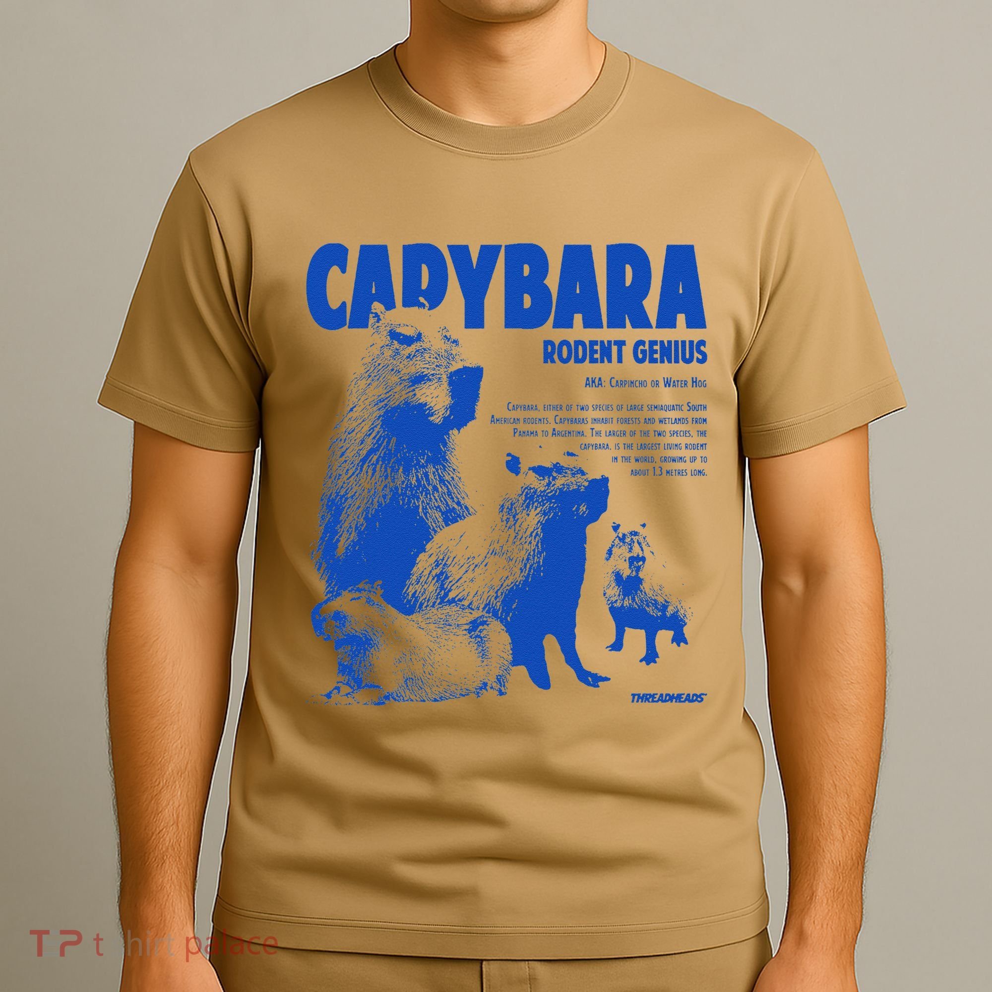 Capybara Rodent Genius T-Shirt