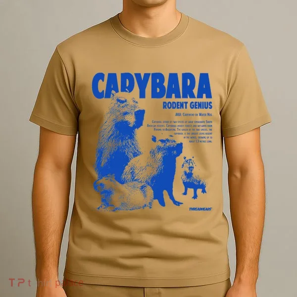 Capybara Rodent Genius T-Shirt