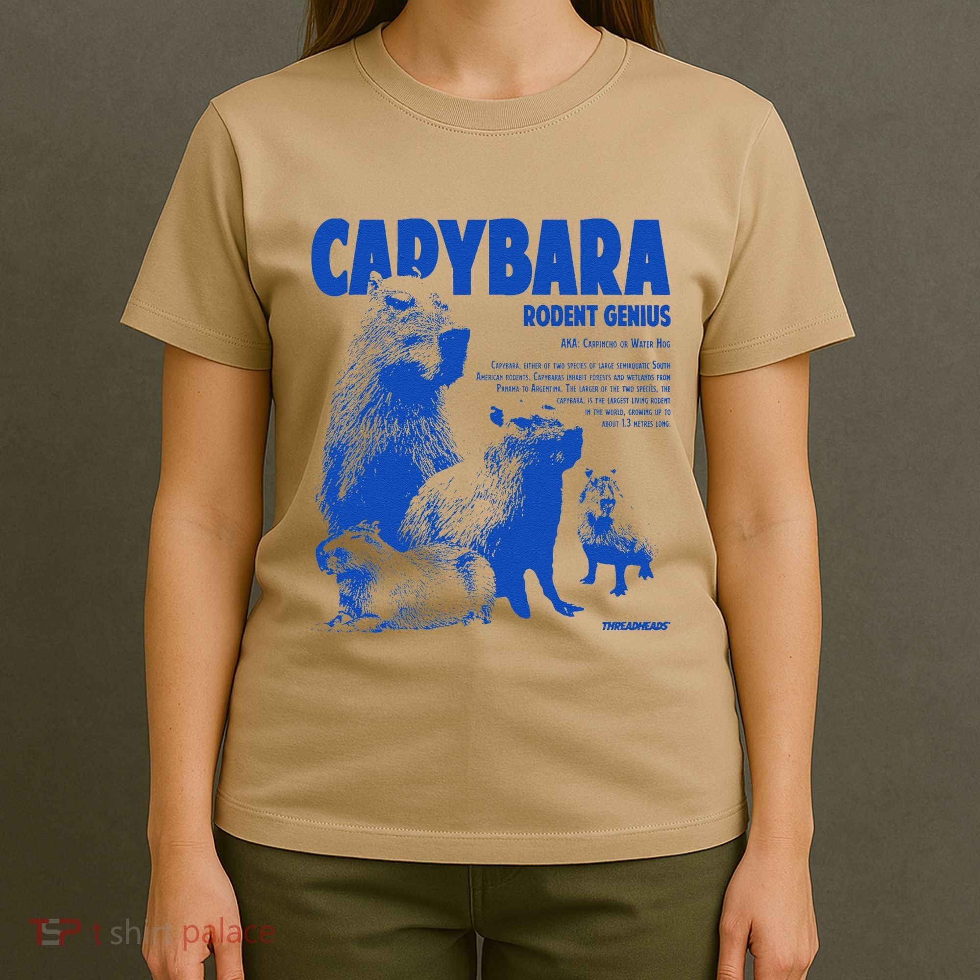 Capybara Rodent Genius T-Shirt