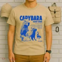 Capybara Rodent Genius T-Shirt thumb 6