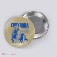 Capybara Rodent Genius Button thumb 0