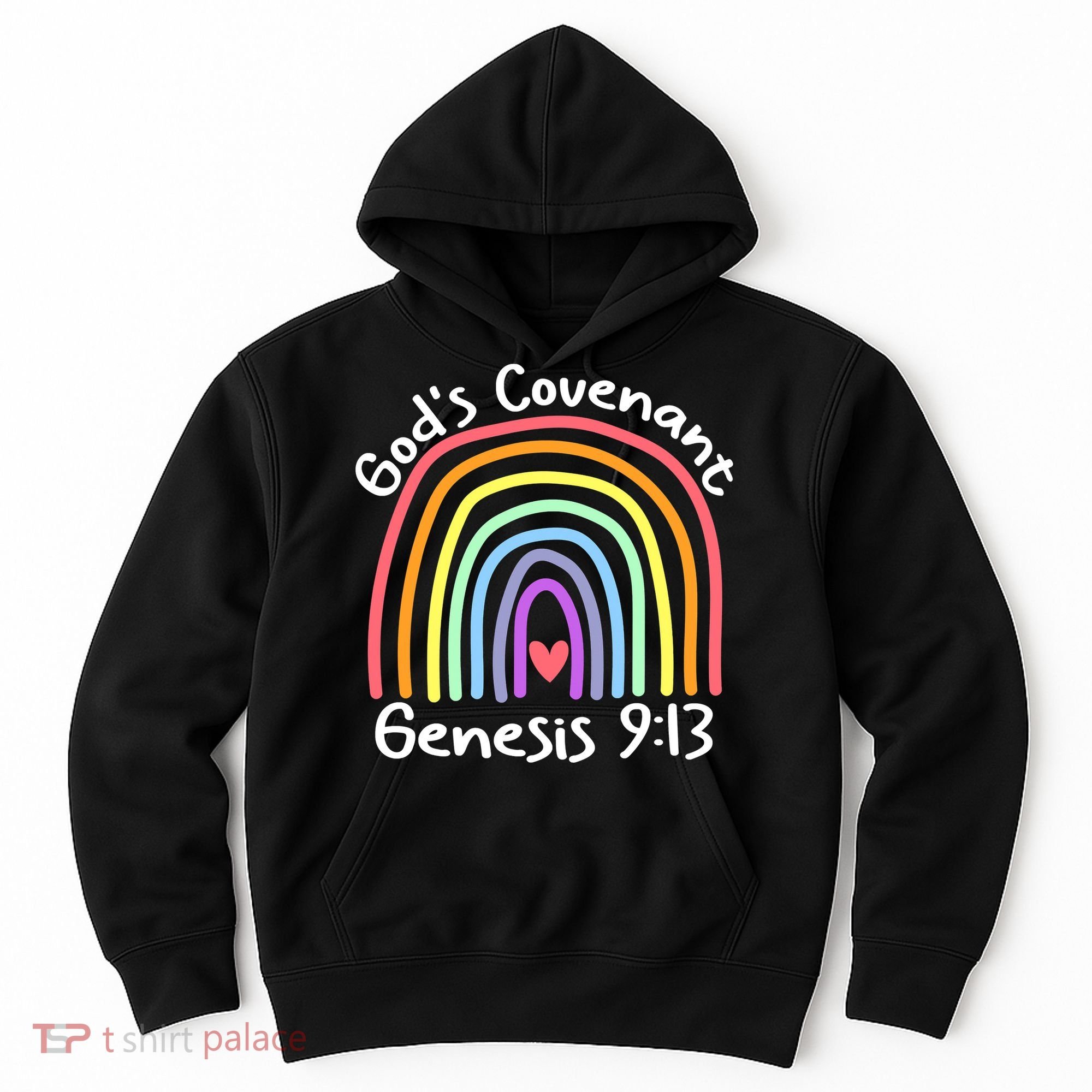 Christian Rainbow God’s Covenant G.e.n.e.s.i.s 913 Hoodie