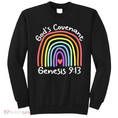 Christian Rainbow God’s Covenant G.e.n.e.s.i.s 913 Sweatshirt