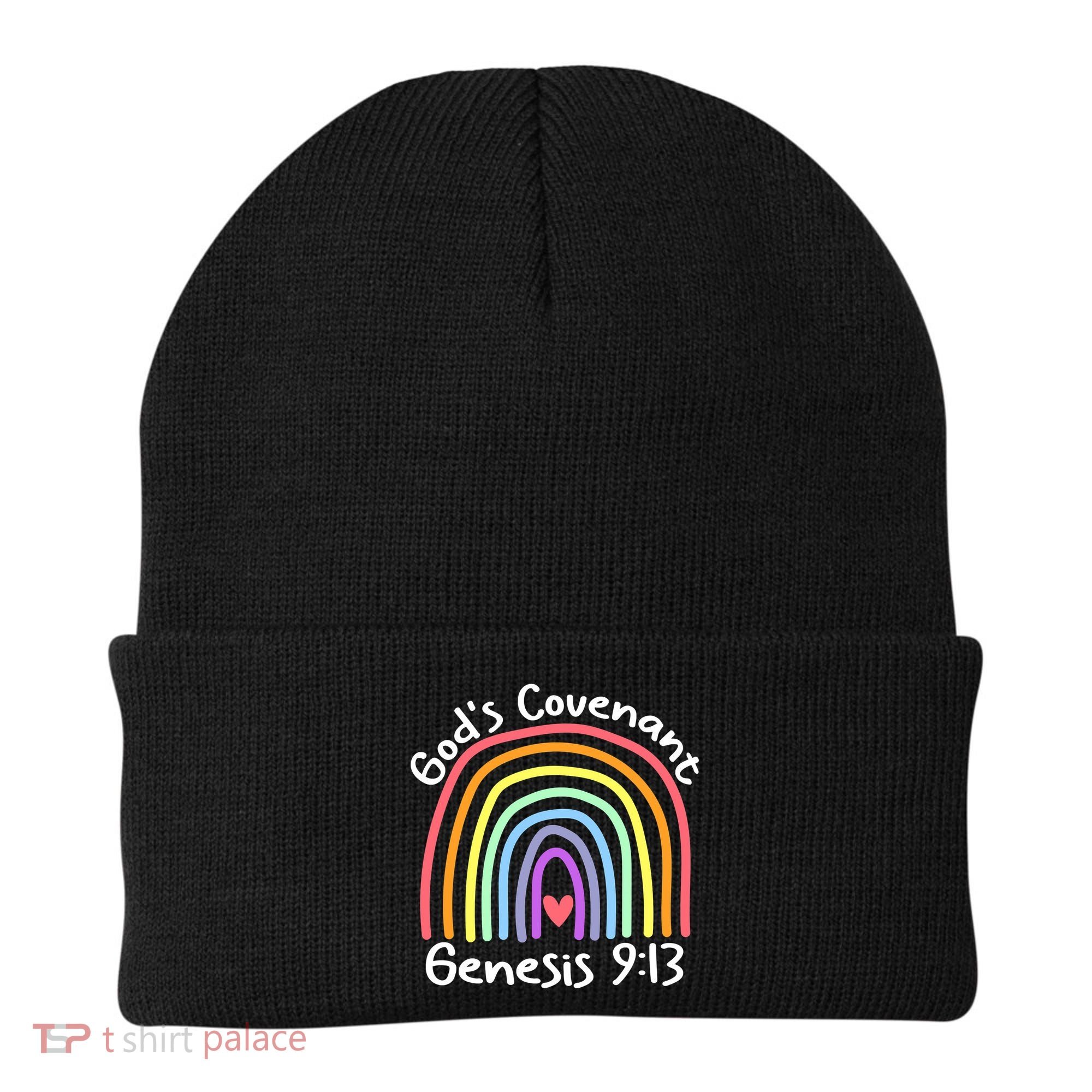 Christian Rainbow God’s Covenant G.e.n.e.s.i.s 913 Beanie