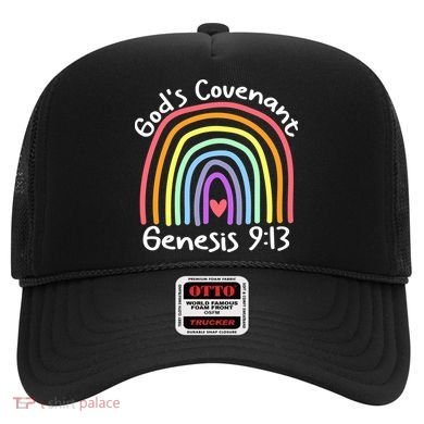 Christian Rainbow God’s Covenant G.e.n.e.s.i.s 913 Hat