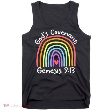 Christian Rainbow God’s Covenant G.e.n.e.s.i.s 913 Tank Top