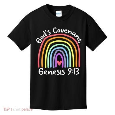 Christian Rainbow God’s Covenant G.e.n.e.s.i.s 913 Kids T-Shirt