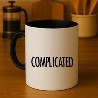 Complicated Realtionship Glitch Gift Coffee Mug thumb 4