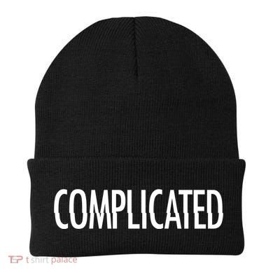 Complicated Realtionship Glitch Gift Beanie