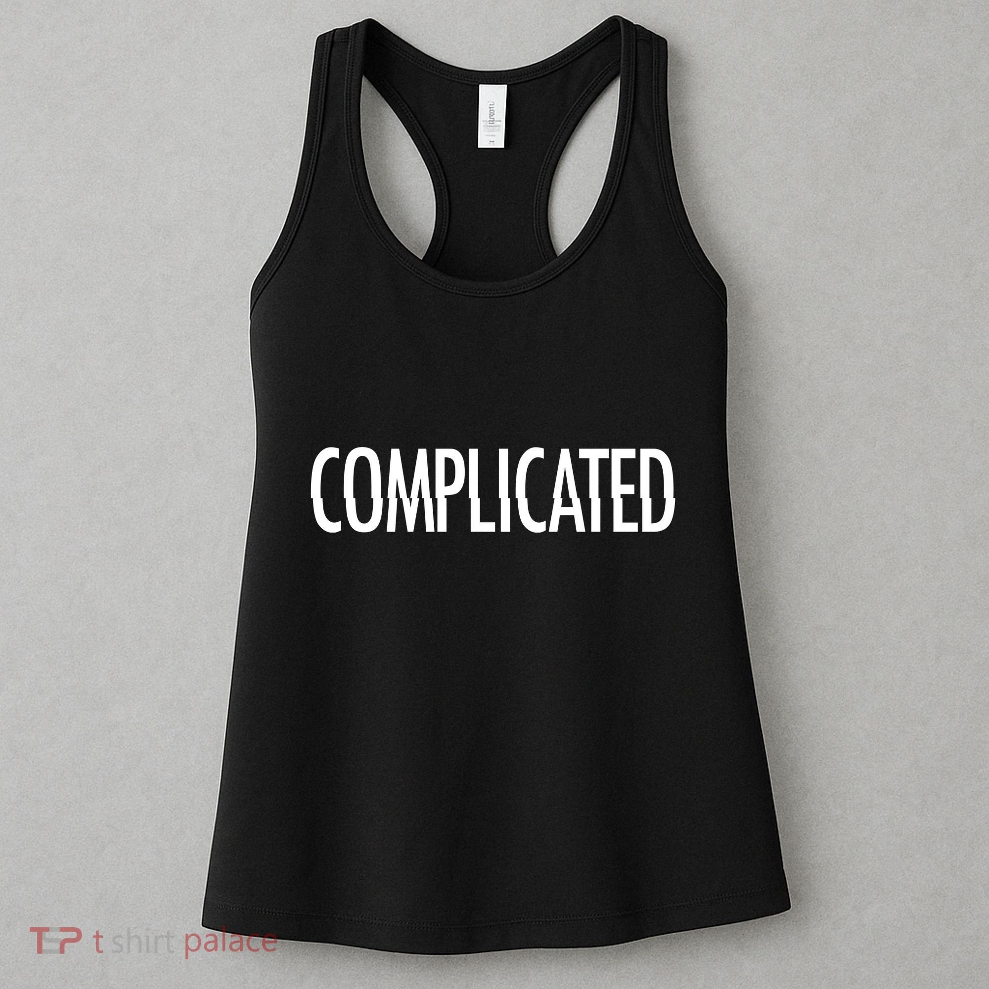 Complicated Realtionship Glitch Gift Women's Tank Top