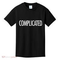 Complicated Realtionship Glitch Gift Kids T-Shirt thumb 0