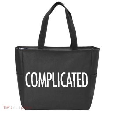 Complicated Realtionship Glitch Gift Tote Bag
