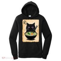 Cat Ramen Graphic Funny Japanese Kawaii Anime Cat  Women's Hoodie thumb 0