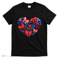 Coquette Ribbon Heart Chd Awareness Heart Anatomy Valentine Gift T-Shirt thumb 0