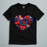 Coquette Ribbon Heart Chd Awareness Heart Anatomy Valentine Gift T-Shirt thumb 5