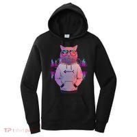 Cool Retro Hipster Hip Hop Music Cat Women's Hoodie thumb 0