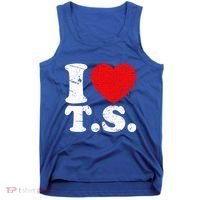 Cute Red Heart I Love T.S Tank Top thumb 0