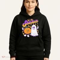 Cute Retro Halloween Tis The Season Hoodie thumb 5