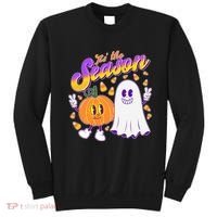 Cute Retro Halloween Tis The Season Sweatshirt thumb 0