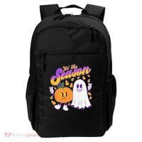 Cute Retro Halloween Tis The Season Backpack thumb 0