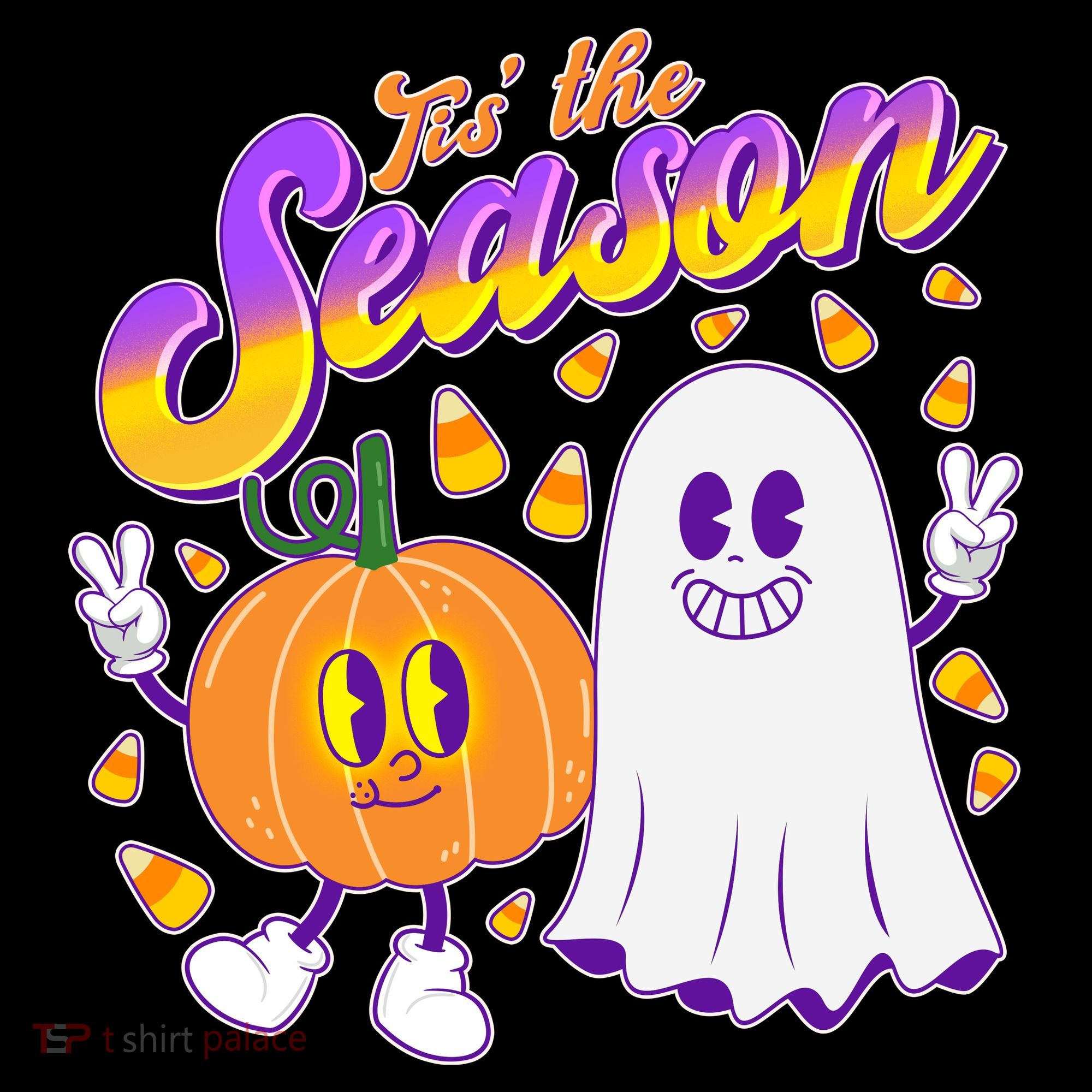 Cute Retro Halloween Tis The Season Coffee Mug