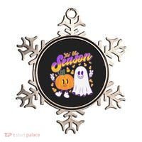 Cute Retro Halloween Tis The Season Ornament thumb 0