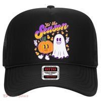 Cute Retro Halloween Tis The Season Hat thumb 0