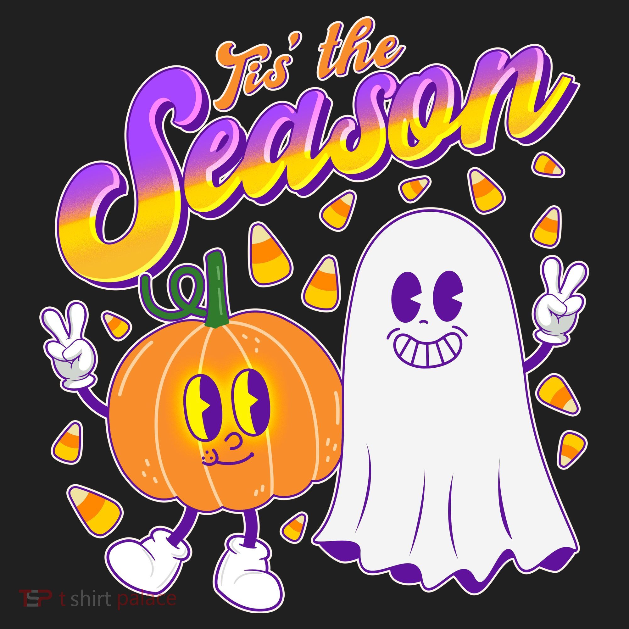 Cute Retro Halloween Tis The Season Hat