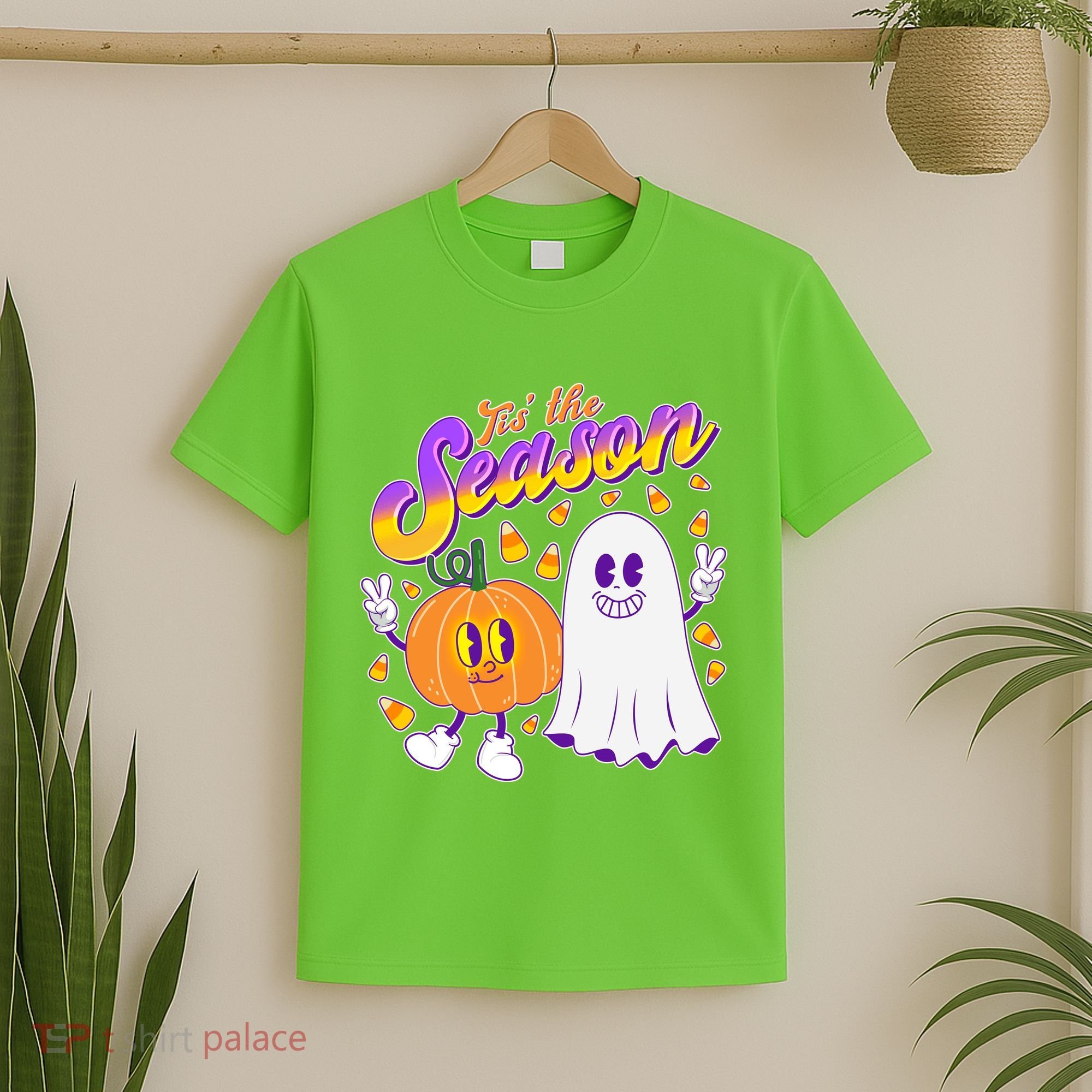 Cute Retro Halloween Tis The Season T-Shirt