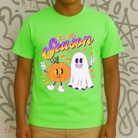 Cute Retro Halloween Tis The Season T-Shirt thumb 3