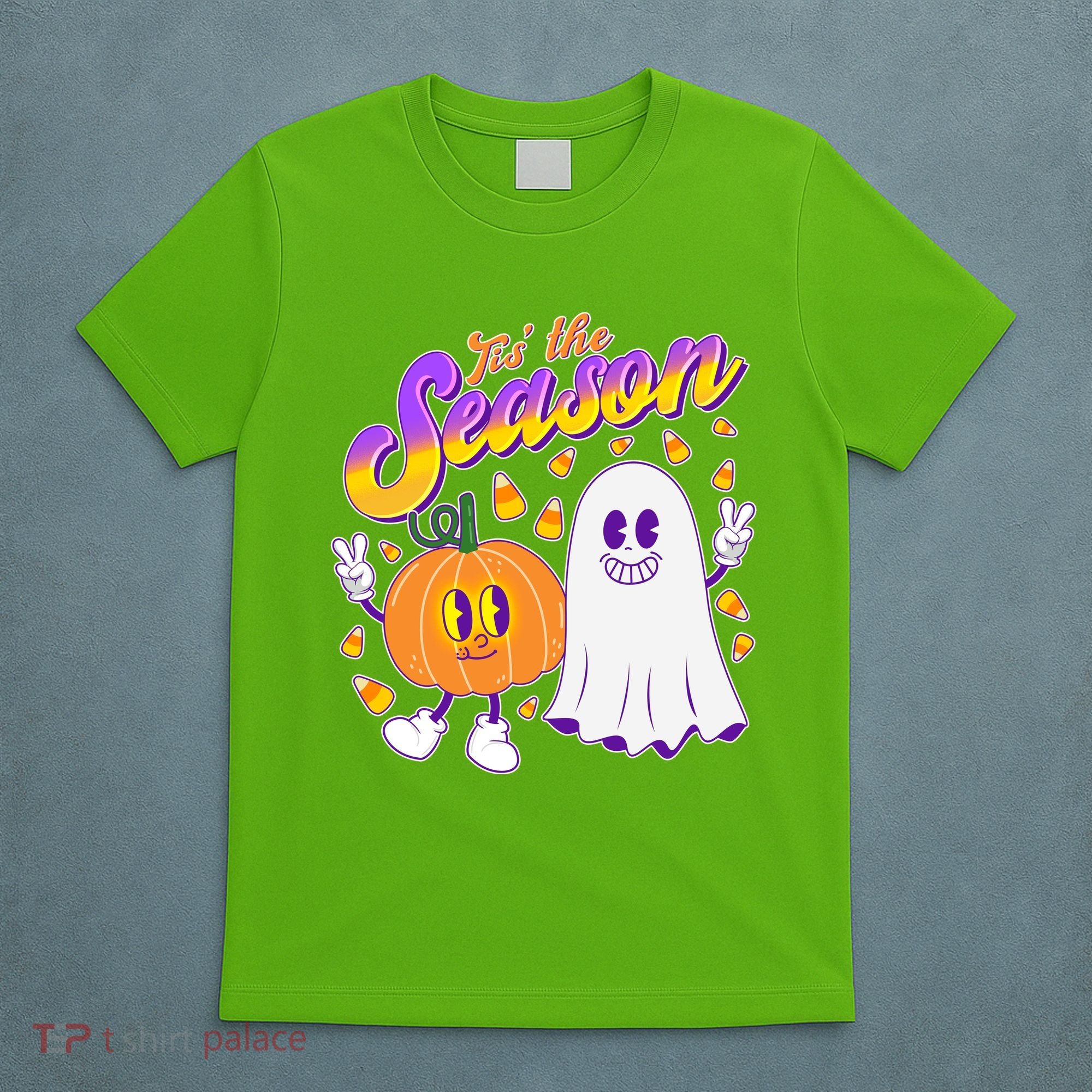 Cute Retro Halloween Tis The Season T-Shirt