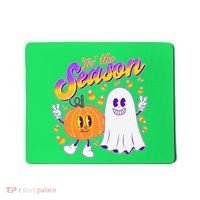Cute Retro Halloween Tis The Season Mousepad thumb 0