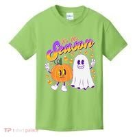 Cute Retro Halloween Tis The Season Kids T-Shirt thumb 0