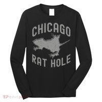 Chicago Rat Hole Hilarious Souvenir From Chicago Funny Long Sleeve Shirt thumb 0